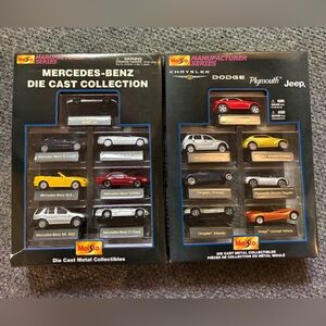 Maisto Mercedes-Benz Die Cast Car Collection - Multi-Color Set